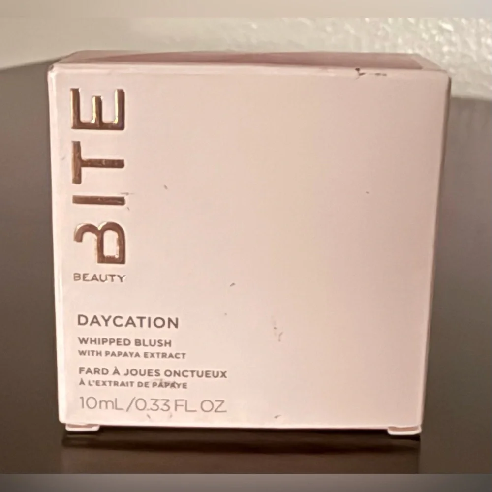 Bite Beauty Daycation Whipped Blush Hibiscus Slush Cream Blush Papaya Extract